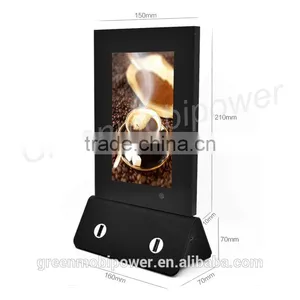 New Innovation Video Play Advertisement Restaurant Menu Power Bank thumbnail-1
