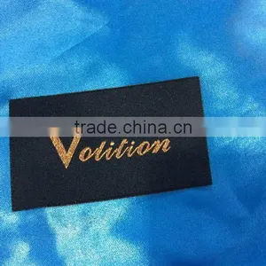 New Arrival High-ranking Boat Folded Woven Label for Clothes thumbnail-2