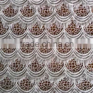 Promotion High Quality 3d Flower Lace Embroidered Fabric thumbnail-3