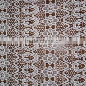 2016 Embroidery Polyester Lace Milk Silk Full Lace Fabric For Garment Accessory thumbnail-2