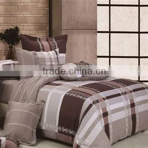 Pigment Print Geometry Square Bedding Cotton Duvet Cover Bed Set thumbnail-1