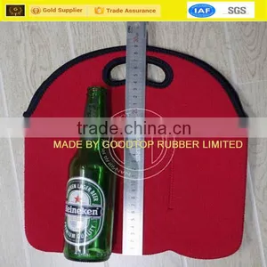 Wholesale 6 Pack Beer Freezable Cooler Holder With Straps thumbnail-3