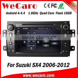 Wecaro WC-SS8081 Android 4.4.4 Car Stereo 1024 * 600 for Suzuki Sx4 Car Stereo WIFI 3G A9 Cpu 2006 - 2012 thumbnail-1