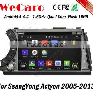 Wecaro WC-SY7020 Android 4.4.4 Car Dvd Gps for Ssangyong Actyon Car Multimedia Player 2005 - 2013 With Radio 3G Wifi Playstore thumbnail-6