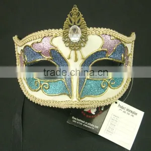 Carnival Mask in Face Shield With Jewel, PVC Mask thumbnail-3