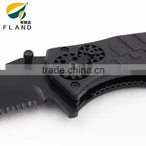 Yangjiang Factory Manufacture 2015 New Style Multi Function With Gear Saber Hunting Knife thumbnail-4