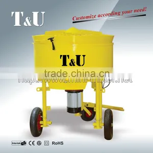 Manual Mini Cement Mixer,cement Mixing Machine ,pan Cement Mixer in China thumbnail-1