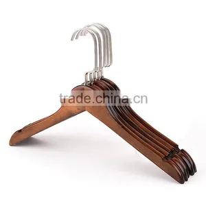 Hot Sale High Grade Solid Wooden Suit Hanger Coat Hangers thumbnail-1