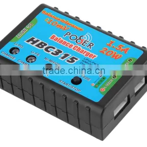 1.5A 20W 2S 3S LiPo Battery Balance Charger for DIY Drone thumbnail-4