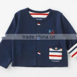 2016 Japanese Wholesale Products Cute Baby Boy Cardigan Outfits Infant Wear Children Garment Toddlers Kids Clothing thumbnail-4