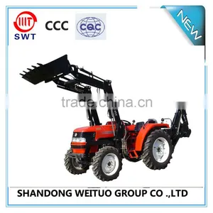 Chinese Hot Sale Compact Tractor Front End Loader/ Backhoe Loader for Sale thumbnail-1