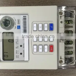 Single Phase STS Keypad Smart Single Phase Prepaid Electricity Meter thumbnail-2