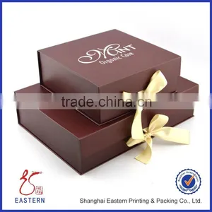 Ribbon Tie Gift Packaging Boxes/Cardboard Box With Ribbon Tie Quality Choice thumbnail-3