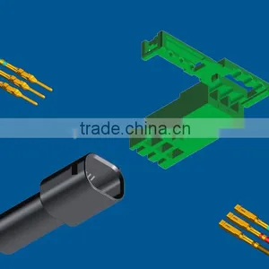 3 Ways 2.2mm Pitch Plastic Male and Female Wire to Wire Power Connecting Automotive Connector thumbnail-1
