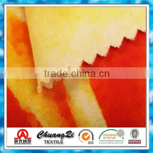 Plain Rayon Flower Print Fabric thumbnail-3