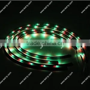 LED RGB Under Car Glow Underbody System Strip Flash Light Kit Neon thumbnail-1