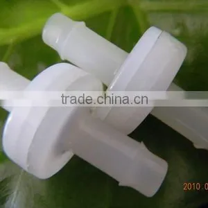 1/4" PVDF VITON Mini Plastic Valve thumbnail-1