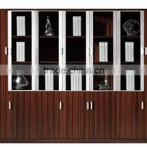 Black Antique Bookcase thumbnail-3