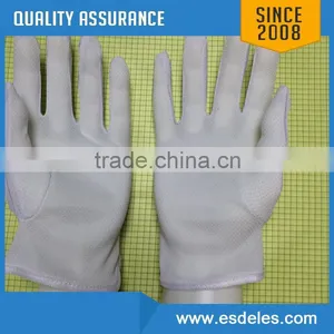 PU Gray Color Nylon Gloves thumbnail-4