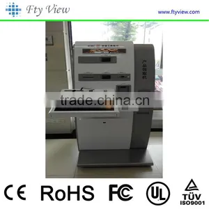 Self Service Touch Screen Kiosk Machine With A4 Printer thumbnail-1