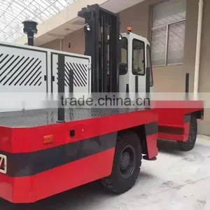 FBS30 Cheap Price 3ton Electric Side Loader GOODSENSE Forklift Truck for Sale Chinese and Japanese Battery Available thumbnail-2