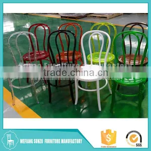 China Cheap Wedding Chair Resin Thonet Chair thumbnail-4