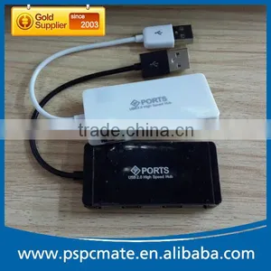 Computer Flat Slim 4 Port Usb 2.0 Hub as Promotional Gift thumbnail-1