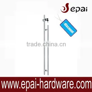 Stainless Steel Glass Pull Handle With Lock thumbnail-1