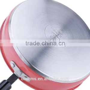 Nonstick Flat Bottom Stainless Steel Induction Cook Pan thumbnail-4