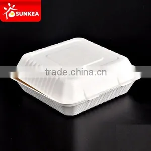 Eco-friendly Pulp Hamburger Box, Fast Food Box thumbnail-2