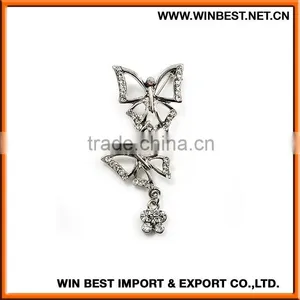 High Quality Fashion Rhinestone Brooch, Brooch Bouquet, Jewelry Brooch thumbnail-1