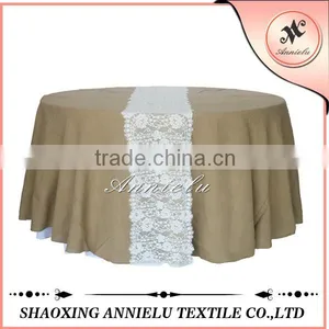 Wholesale Lace Wedding Table Runner for Burlap Tablecloth thumbnail-1