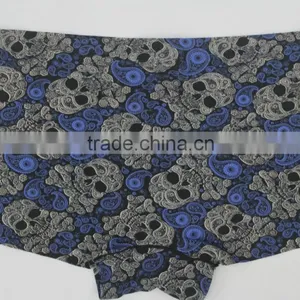Skull Boyshort Panties Type and OEM Supply Type Underwear for Women thumbnail-2