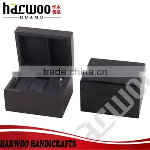2016 New Design Hot Popular Wooden Watch Box,wooden Watch Box With Small Strap,single Pine Wood Watch Box Quality Choice thumbnail-1