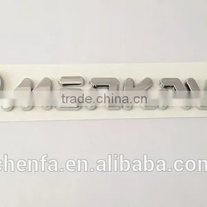 2015 New Style Hot Products 3D Adhesive Chrome Emblem for Car thumbnail-4