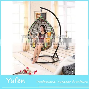Wicker Furniture Cheap Outdoor Hanging Bed thumbnail-1