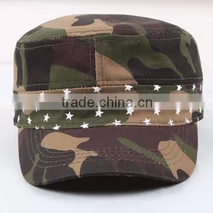 High Quality Custom Logo OEM Order Hunting Camouflage Military Hat thumbnail-1