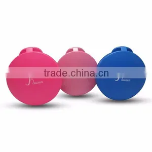 Double Side Luxury Foldable LED Lighted Compact Round Mirror thumbnail-6