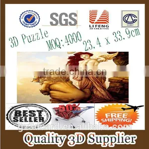 Guangzhou Lifeng Chinese Toy Manufacturers 3d Diy Building Puzzle Game/Custom Cubic Fun 3d Puzzle/children Plastic Puzzle Mat thumbnail-1