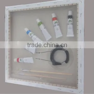 Blank Stretched Artist Oil Painting Canvas For Oil Painting And Acrylic Painting Stretched Canvas, Blank Canvas for Painting thumbnail-1