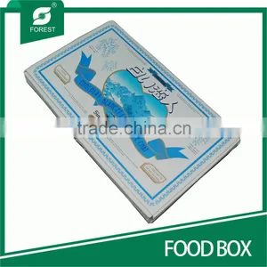 BOOK SHAPE RECTANGLE CARDBOARD FOOD PACKAGING BOXES WITH CUSTOM PRINTING AND LOGO thumbnail-2