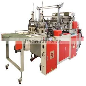 NEW! Dual Servo Motor Driven 2 Line Bottom Sealing Bag Making Machine thumbnail-1