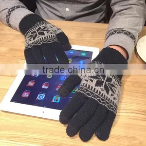 Best Gift for Christmas For Lovers Lovely Cartoon Patterns Touch Screen Gloves thumbnail-1