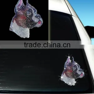 Fashing Boston Terrier Head Design Sticker Projects thumbnail-1