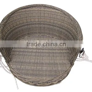 2016 NRW ALUMINIUM OUTDOOR GARDEN RATTAN HANGING CHAIR Quality Choice thumbnail-3