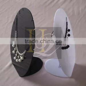 Black White Color Acrylic Jewelry Display Stand/acrylic Necklace Display Quality Choice thumbnail-1