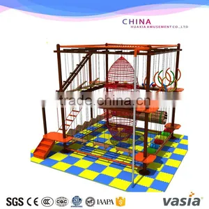 Kids and Adults Obstacle Course Ropes Indoor Adventure Playground Quality Choice thumbnail-1