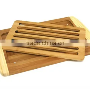 New Design 2015 Eco-Friendly Bamboo 2-Tone Reversible Cutting Board With Removable Magnetic Insert thumbnail-3