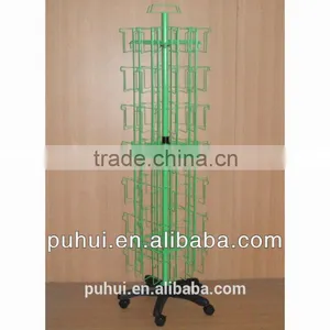 Qualified Metal Revolving Floor Card Stand From China thumbnail-1