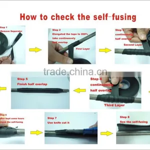 Grey Self Amalgamating Insulation Tape SHUSHI 10# 1kV thumbnail-2